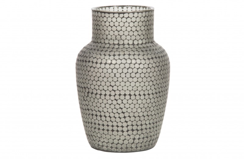 MOSAIC GLASS VASE